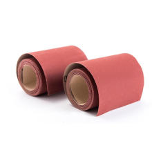 polishing and grinding red metal and wood sanding paper roll/aluminium Oxide abrasive cloth roll